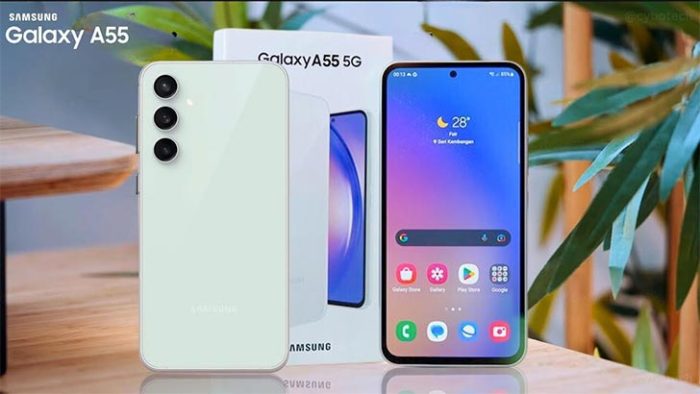 Ukuran layar samsung a55