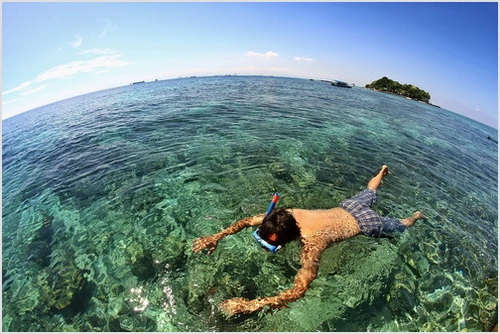 Destinasi wisata Makassar pulau samalona