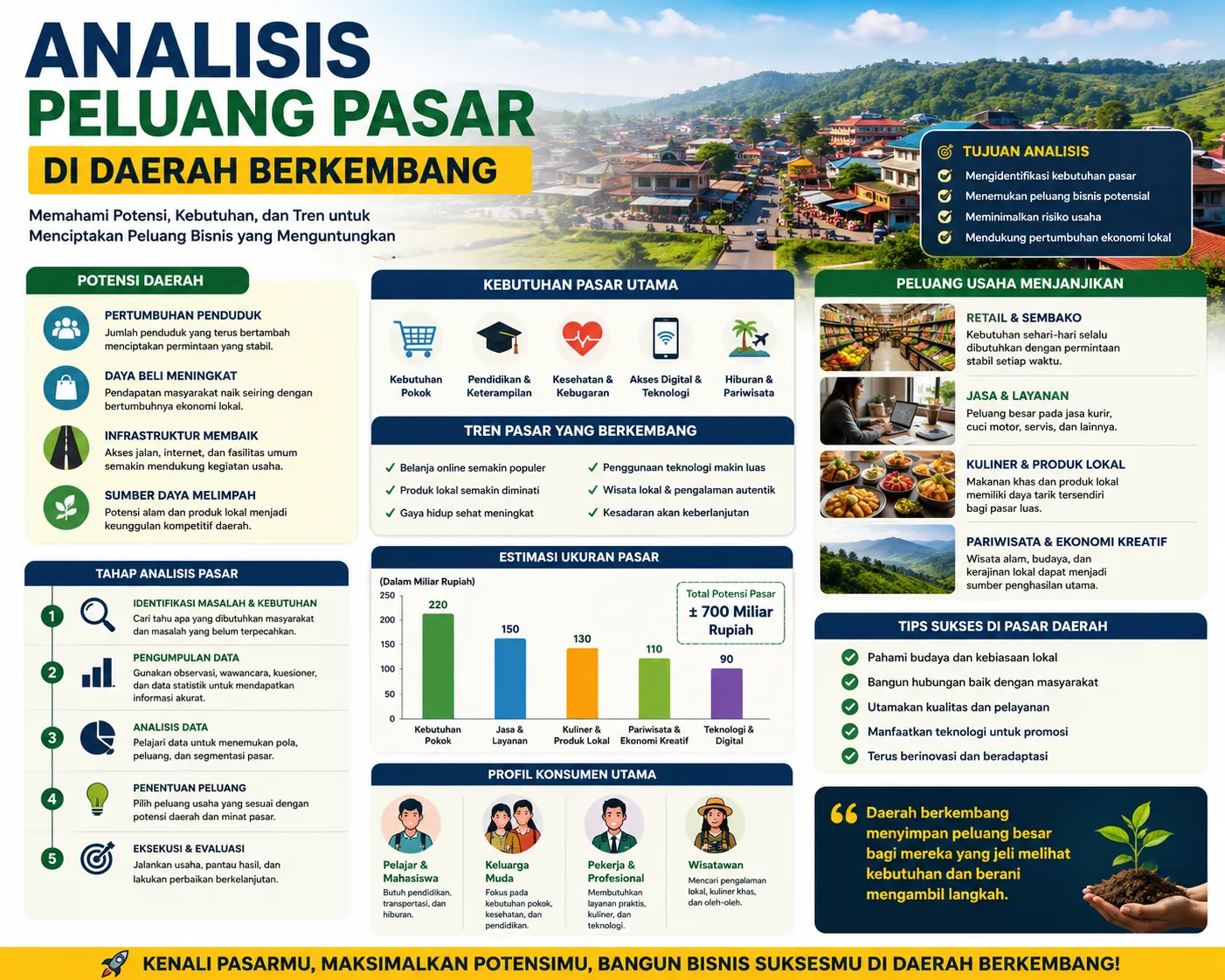 Analisis Peluang Pasar di Daerah Berkembang
