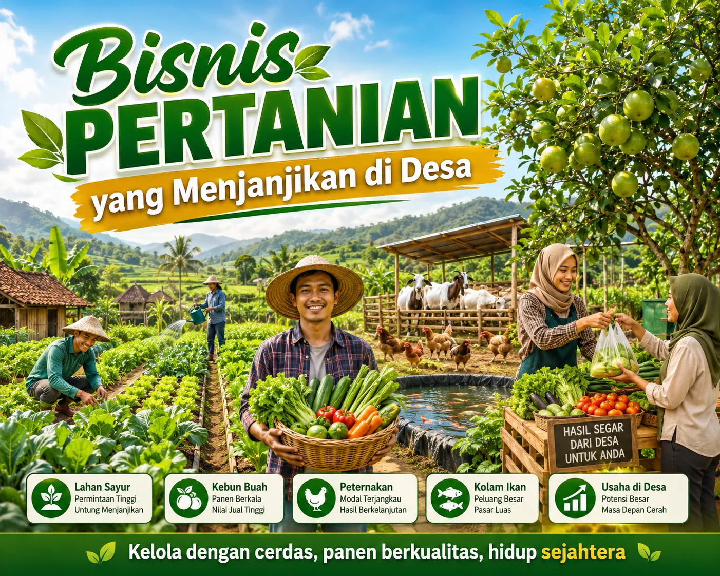 Bisnis Pertanian yang Menjanjikan di Desa Bisnis Pertanian yang Menjanjikan di Desa