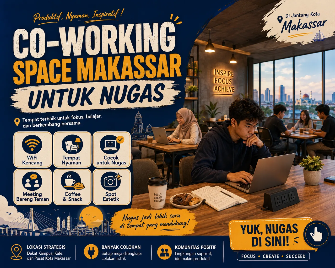 Co Working Space Makassar untuk Nugas