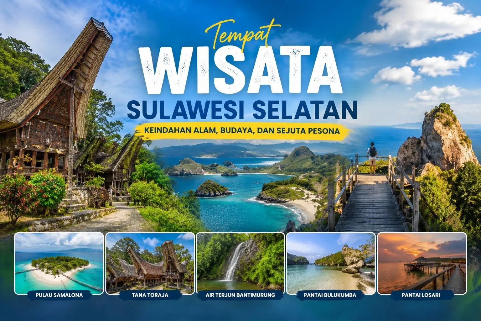 Menjelajahi Pesona Tempat Wisata di Sulawesi Selatan Destinasi Memikat untuk Anda