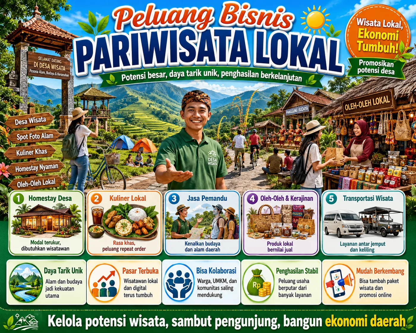 Peluang Bisnis Pariwisata Lokal