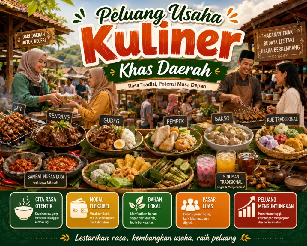 Peluang Usaha Kuliner Khas Daerah