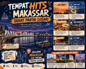 Tempat hits Makassar dekat Pantai Losari